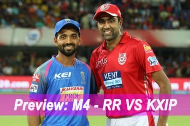 IPL 2019 Match Preview M4 - RR VS KXIP