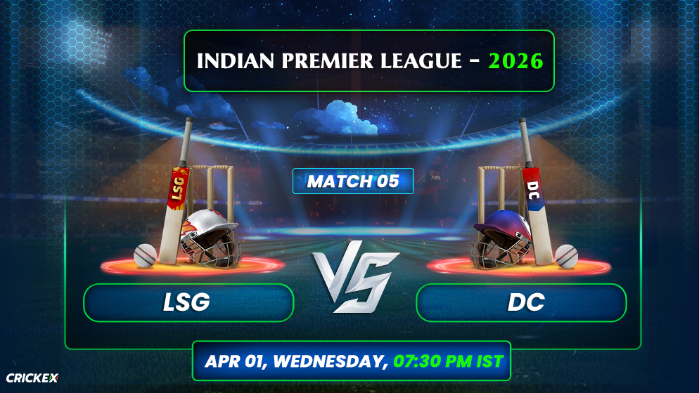 LSG vs DC 5th Match IPL 2026